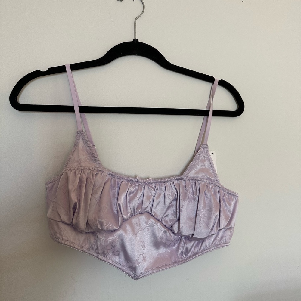 Satin Corset Top